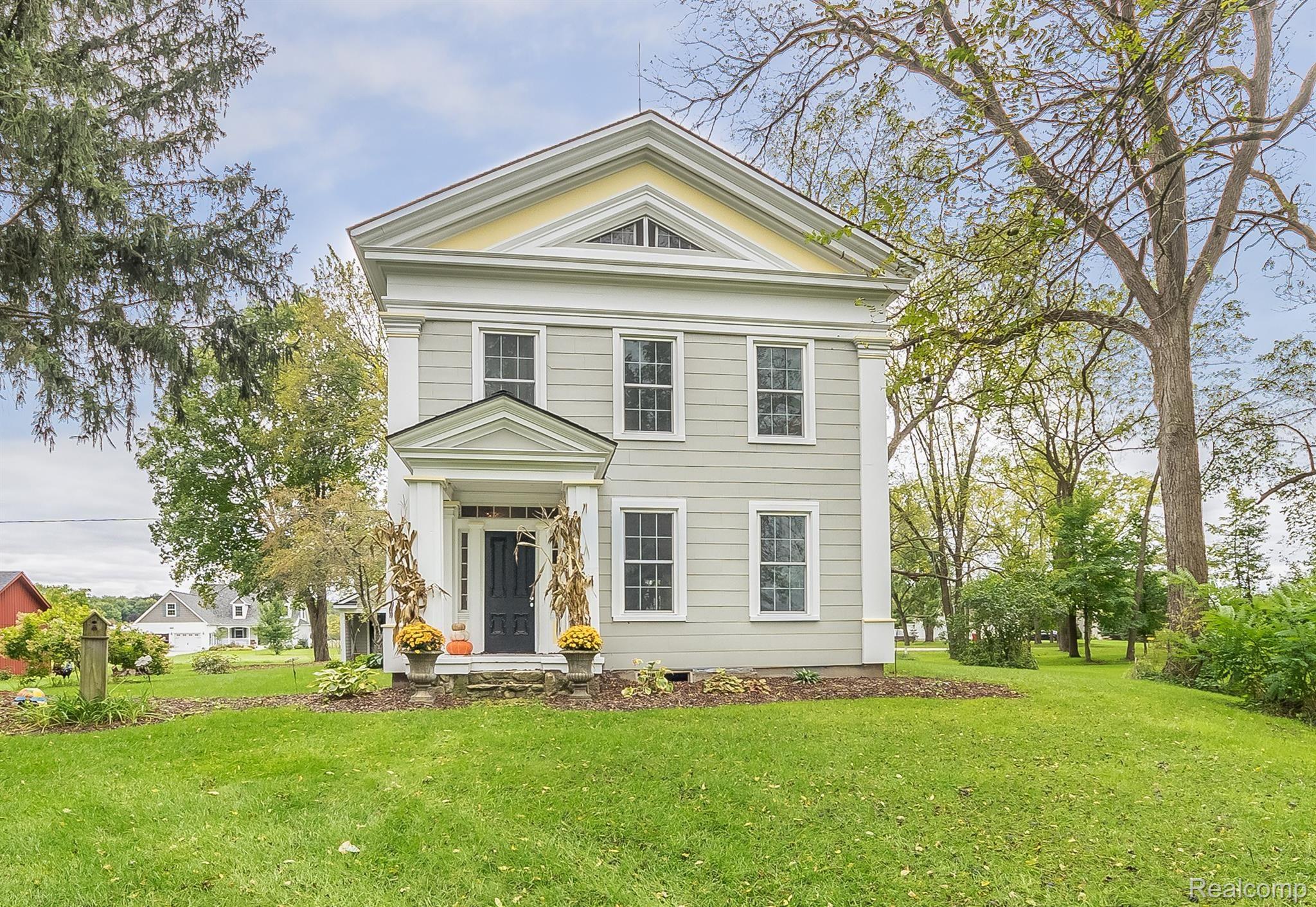 8480 Hyne Road Brighton, MI 48114 - Photo 1 of 50 1828 Greek Revival Farmhouse