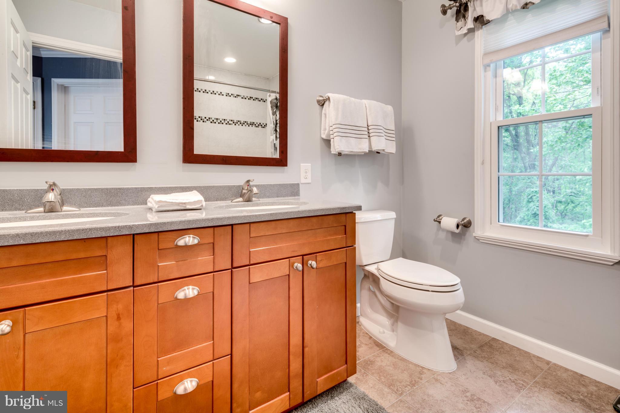 9523 Ridgeview Drive Columbia, MD 21046 - Photo 25 of 30 Owner's Bathroom with Heated Floors