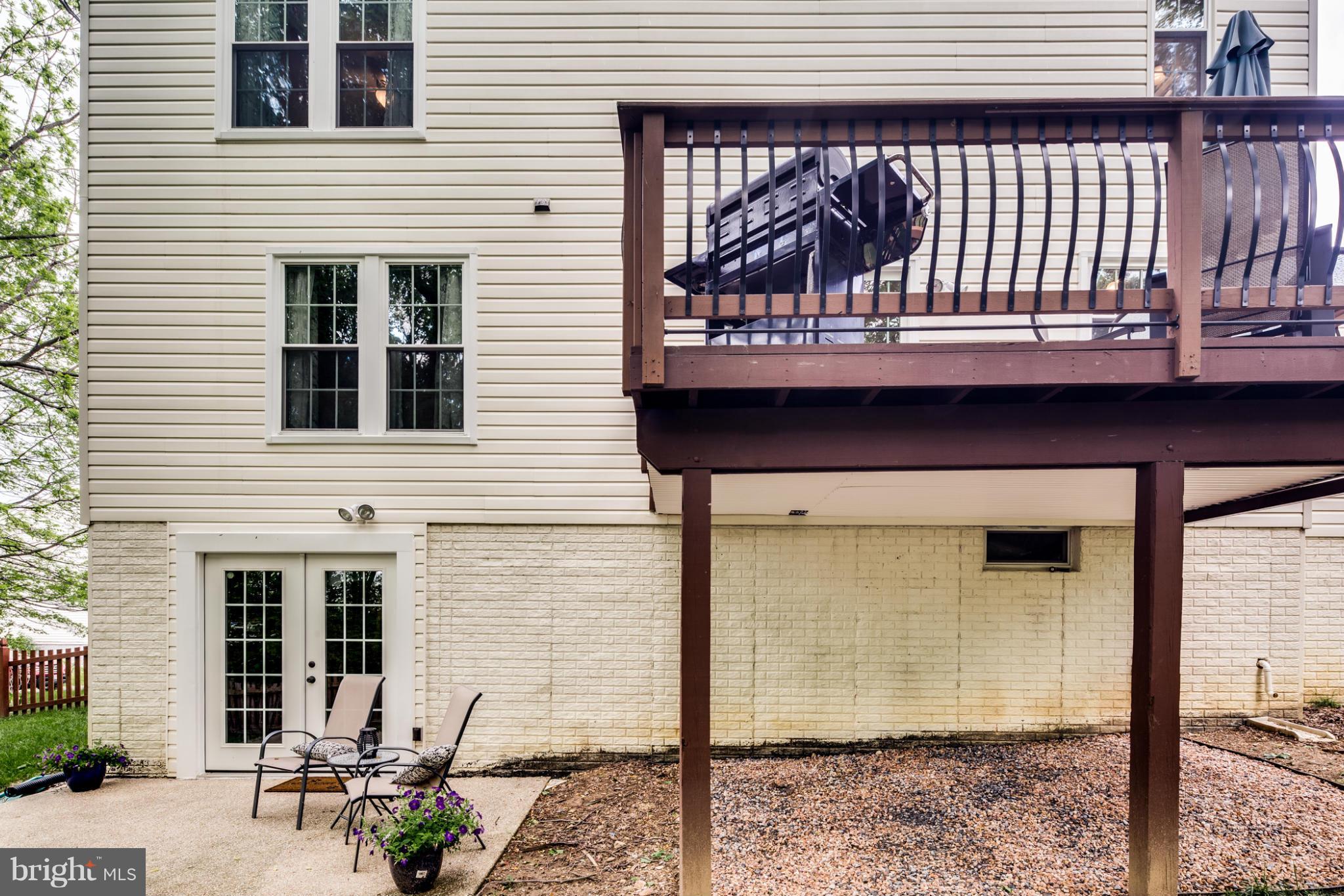 9523 Ridgeview Drive Columbia, MD 21046 - Photo 29 of 30 Back Yard Deck and Patio