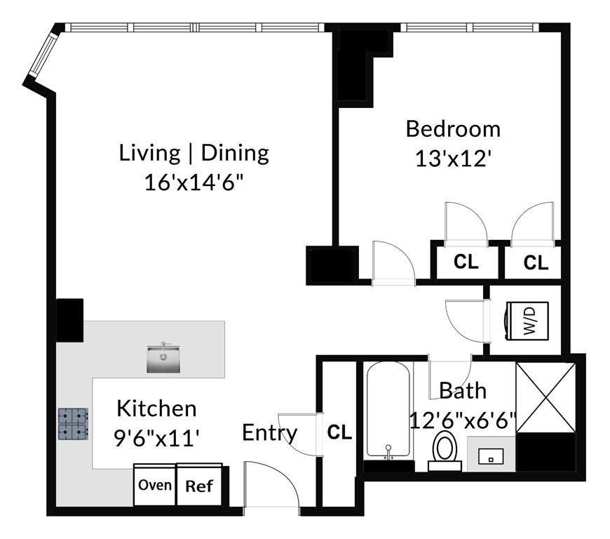 1 Franklin Street, Unit 3409 Boston, MA 02110 - Photo 21 of 21