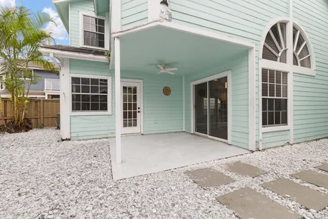 a front view of a house with a door