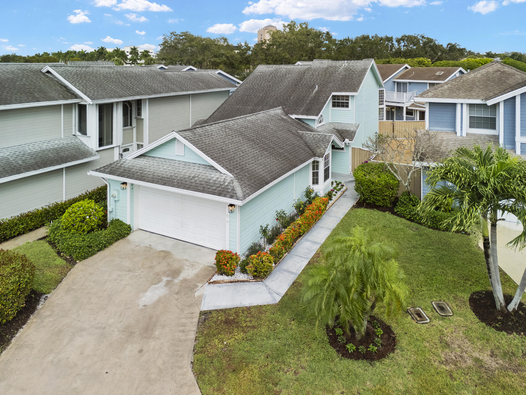 5115 Coronado Ridge Boca Raton, FL 33431 - Photo 22 of 31 a aerial view of a house with a yard