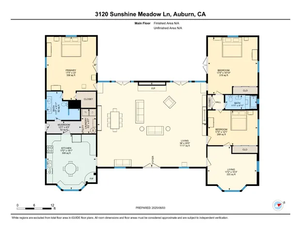 $1,095,000 | 3116 Sunshine Meadow Lane, Auburn, CA 95602