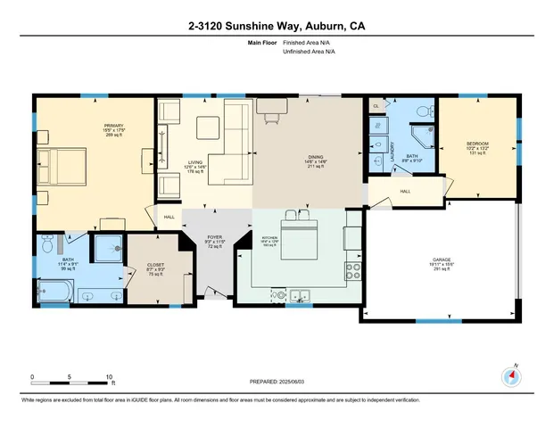 $1,095,000 | 3116 Sunshine Meadow Lane, Auburn, CA 95602