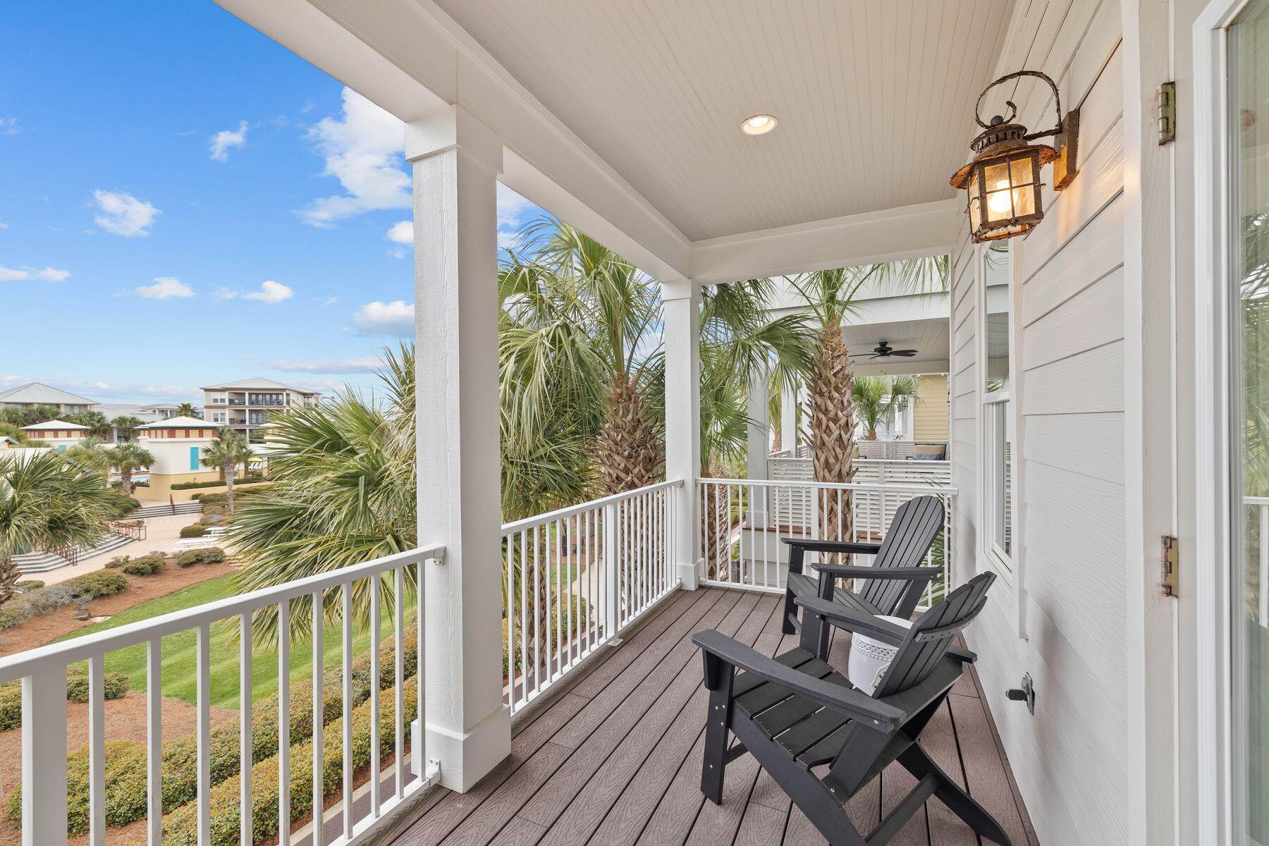 41 West Cobia Run Inlet Beach Inlet Beach, FL 32461 - Photo 14 of 32 a view of a city from a balcony with furniture