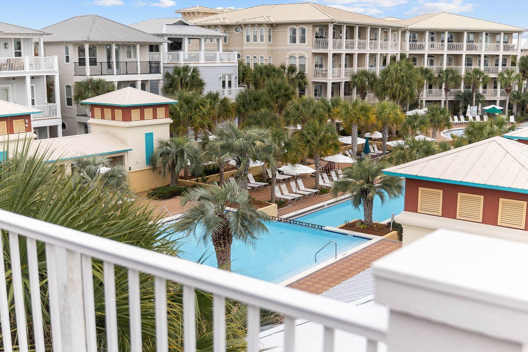 41 West Cobia Run Inlet Beach Inlet Beach, FL 32461 - Photo 24 of 32 a view of a patio with couches table and chairs and potted plants