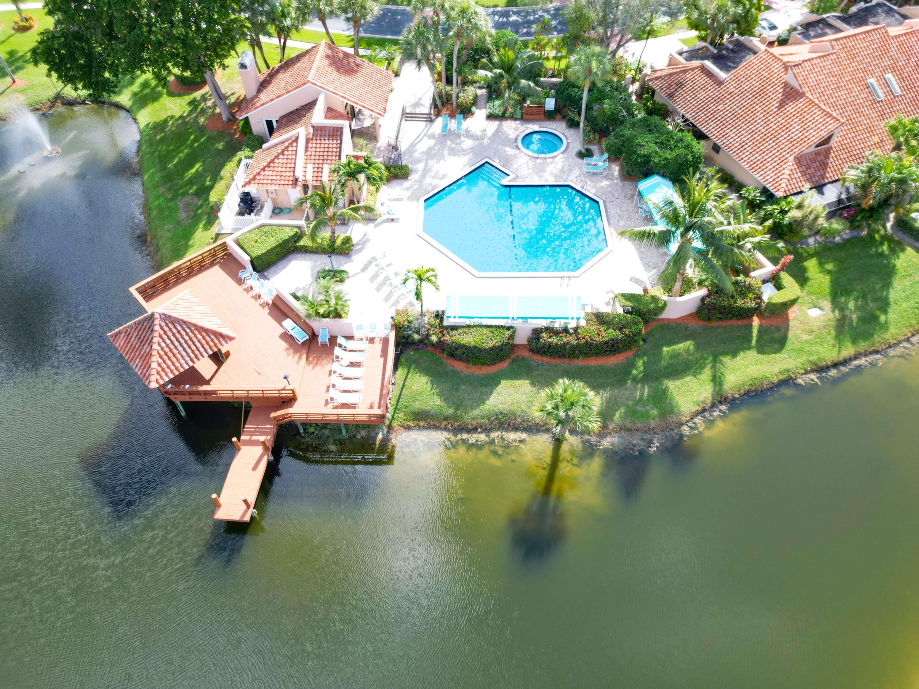 22511 Meridiana Drive Boca Raton, FL 33433 - Photo 2 of 40 an aerial view of a house with yard swimming pool and outdoor seating