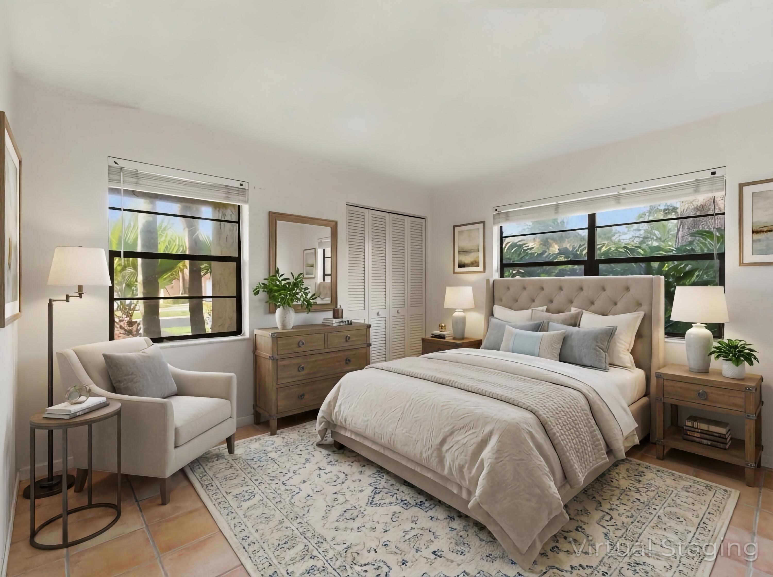 22511 Meridiana Drive Boca Raton, FL 33433 - Photo 33 of 40 a bedroom with a bed and a window