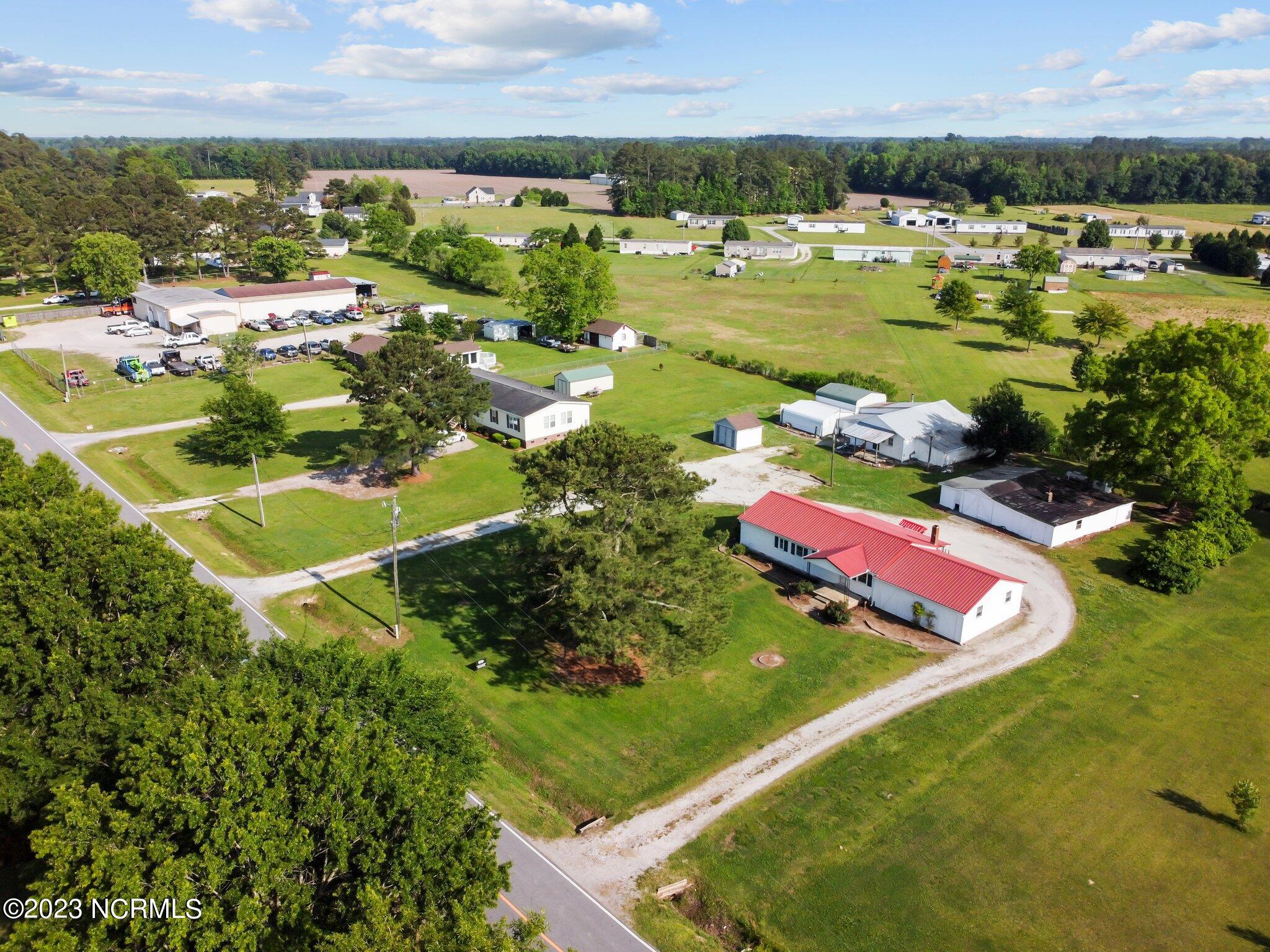 253 Hodges Road Chocowinity, NC 27817 - Photo 3 of 48 Aerial View 2