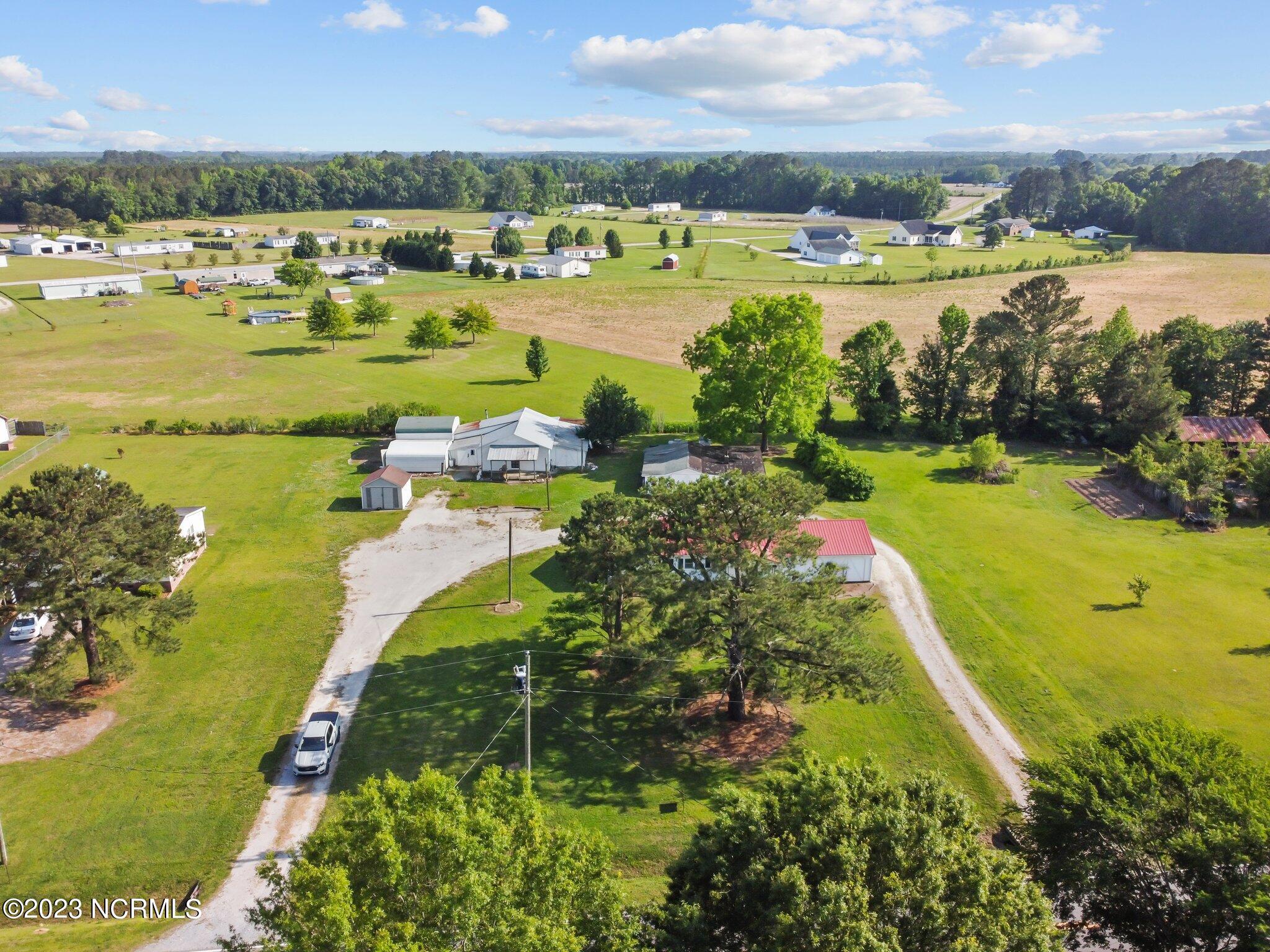 253 Hodges Road Chocowinity, NC 27817 - Photo 48 of 48 Aerial View 2