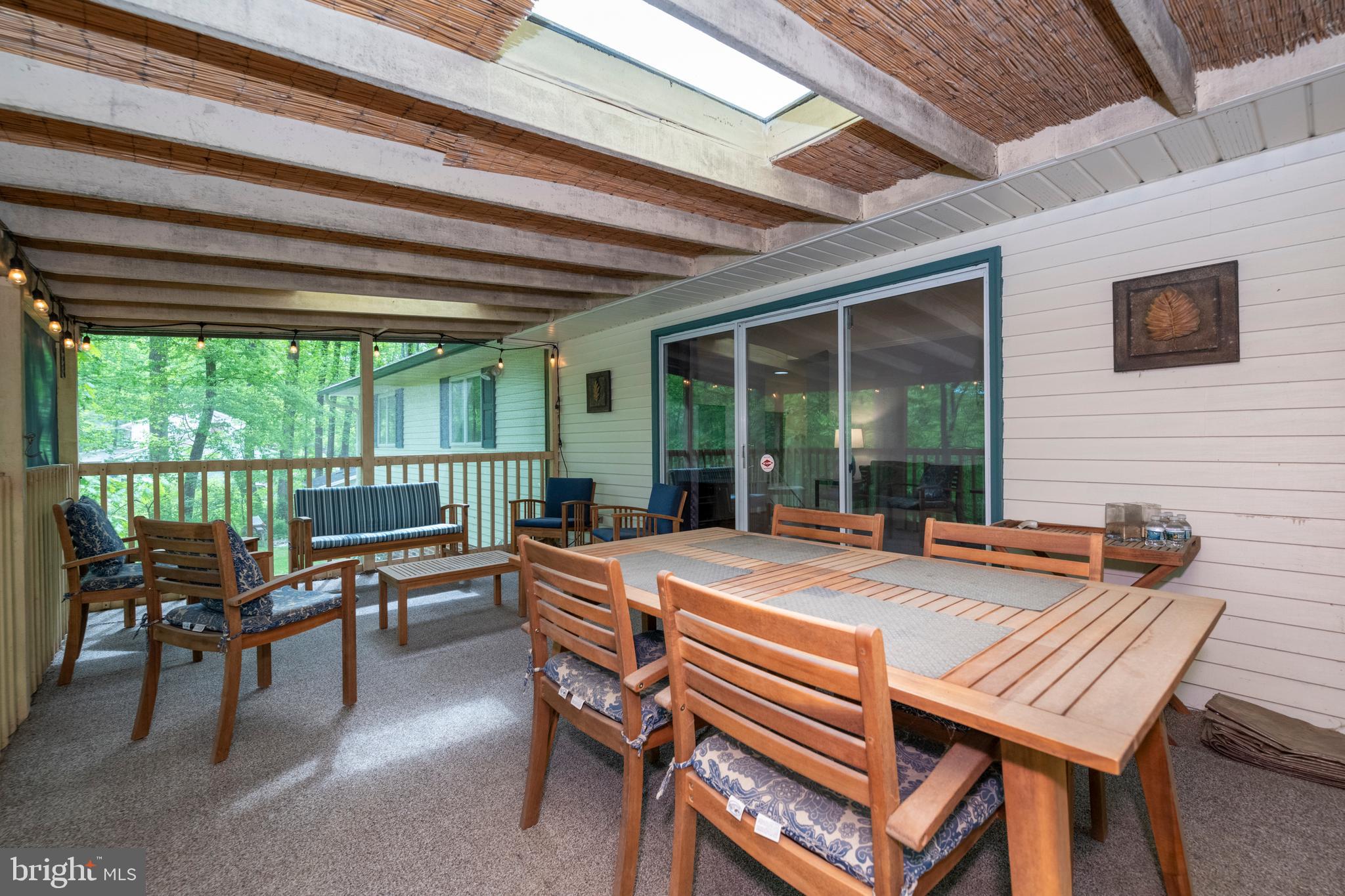 12262 Etchison Road Ellicott City, MD 21042 - Photo 18 of 47 Screened and Covered Deck