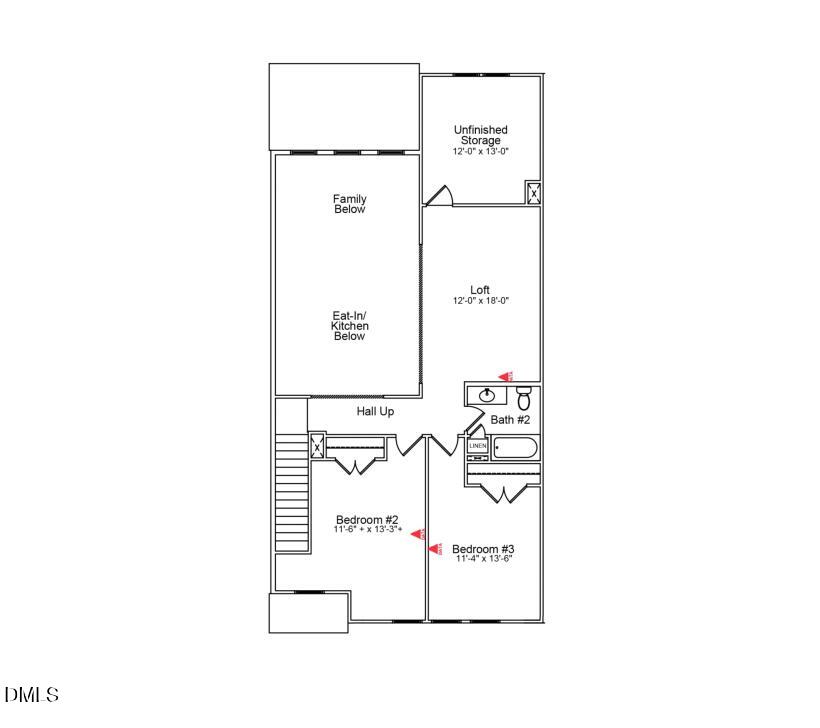 1104 Bell Heather Road, Unit 74 Durham, NC 27703 - Photo 30 of 51 2nd floor