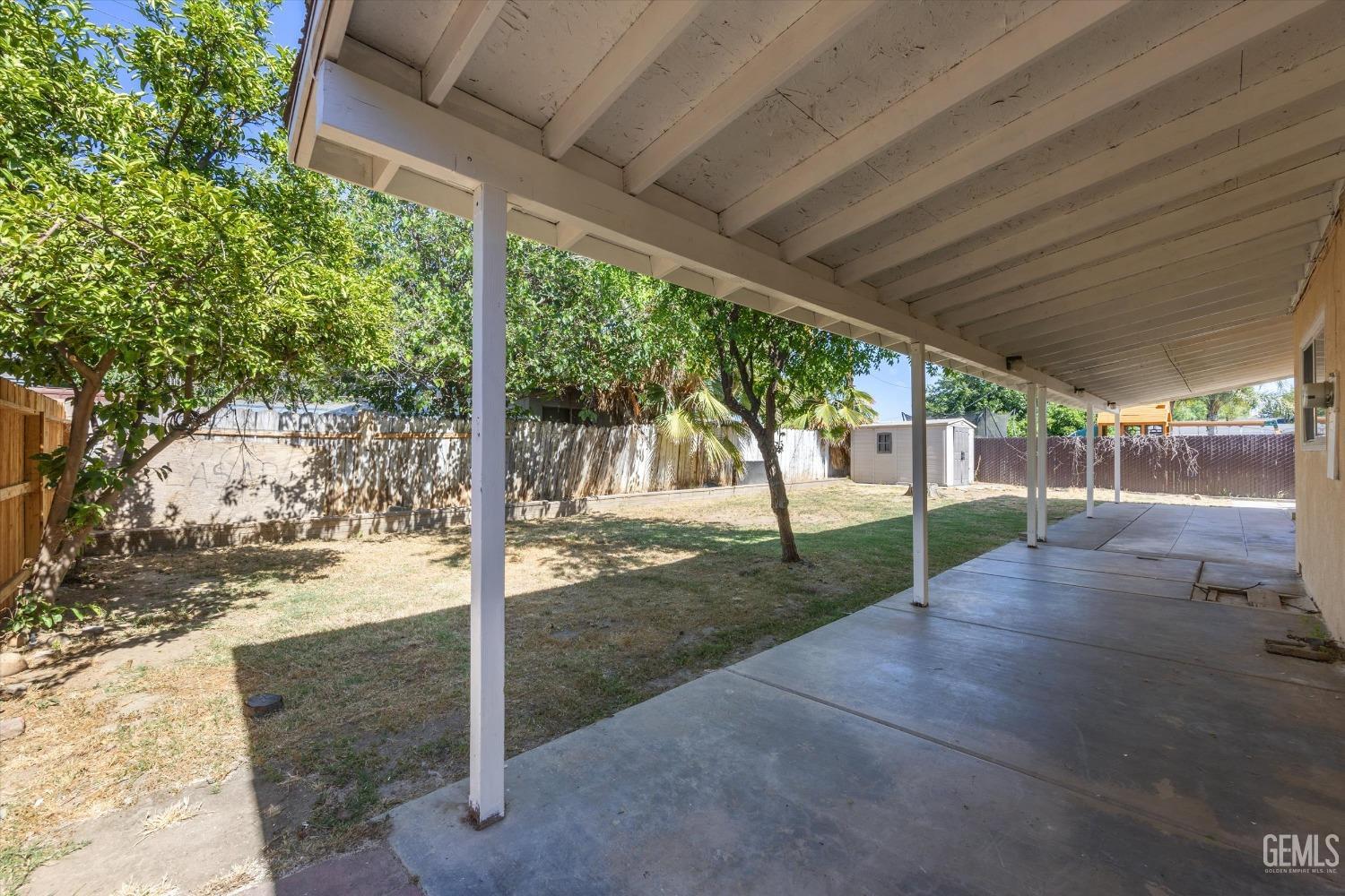Undisclosed Address Bakersfield, CA 93309 - Photo 22 of 32 a view of a backyard