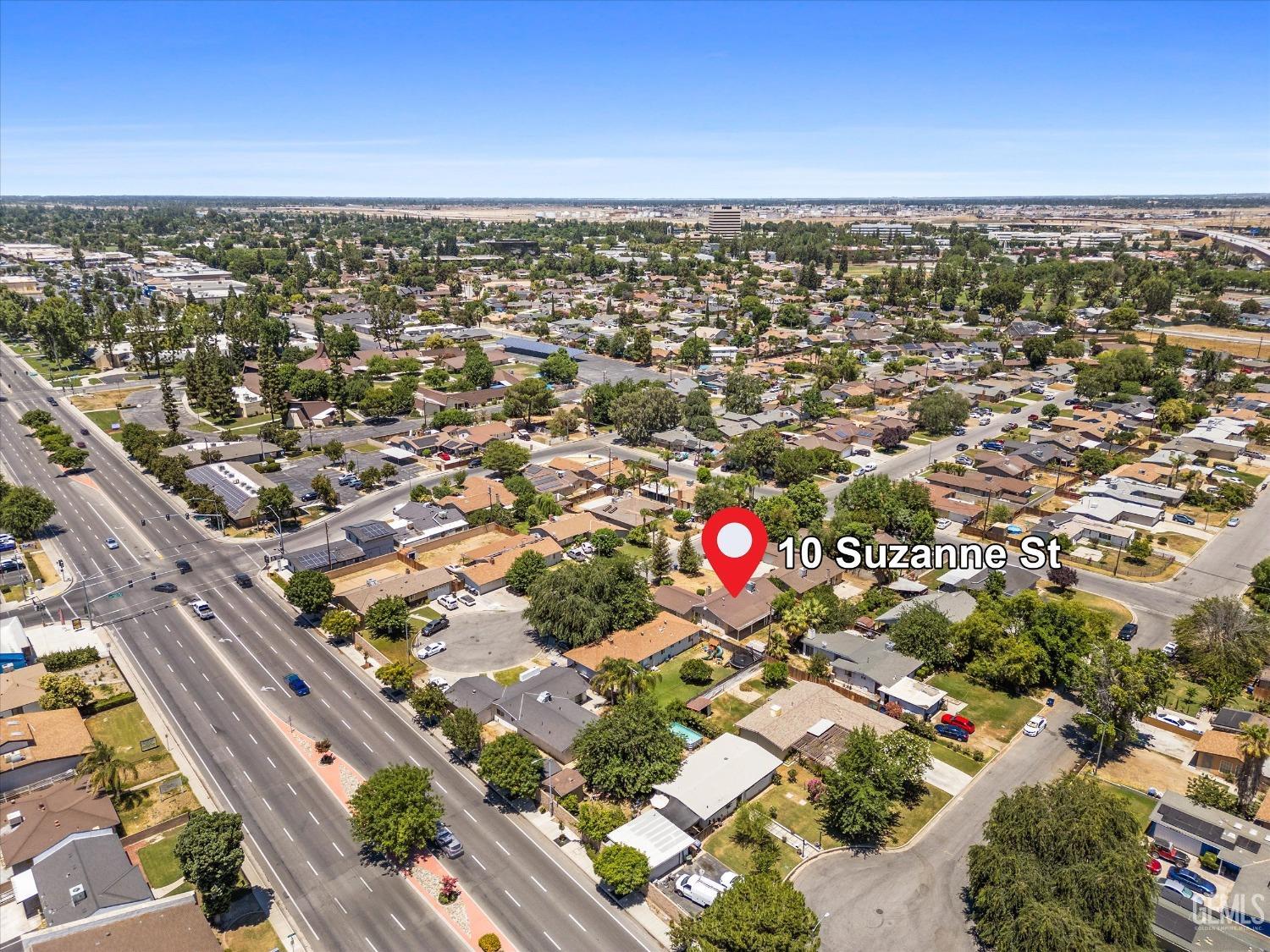 Undisclosed Address Bakersfield, CA 93309 - Photo 26 of 32 an aerial view of a city