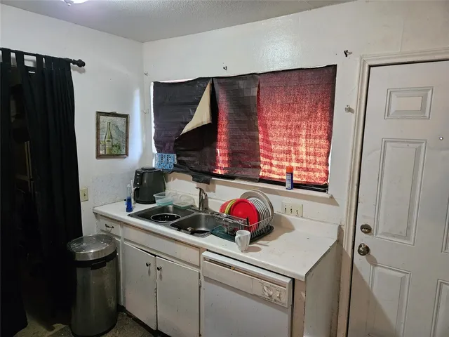 a room with furniture