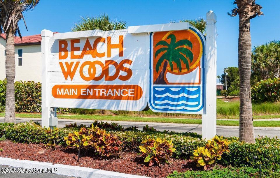 3188 Ricks Way, Unit B Melbourne Beach, FL 32951 - Photo 56 of 58 a sign that is on a street