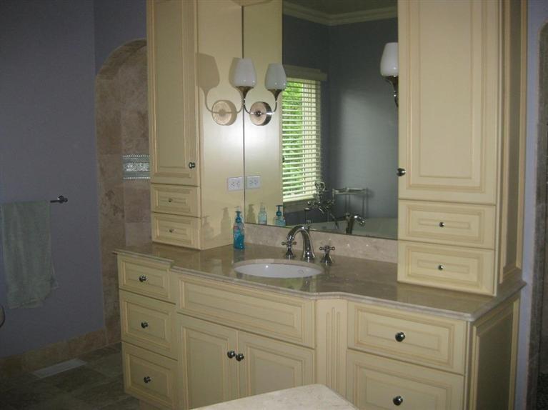 7 Aunt Janes Road Mashpee, MA 02649 - Photo 14 of 14 a bathroom with a sink and a mirror