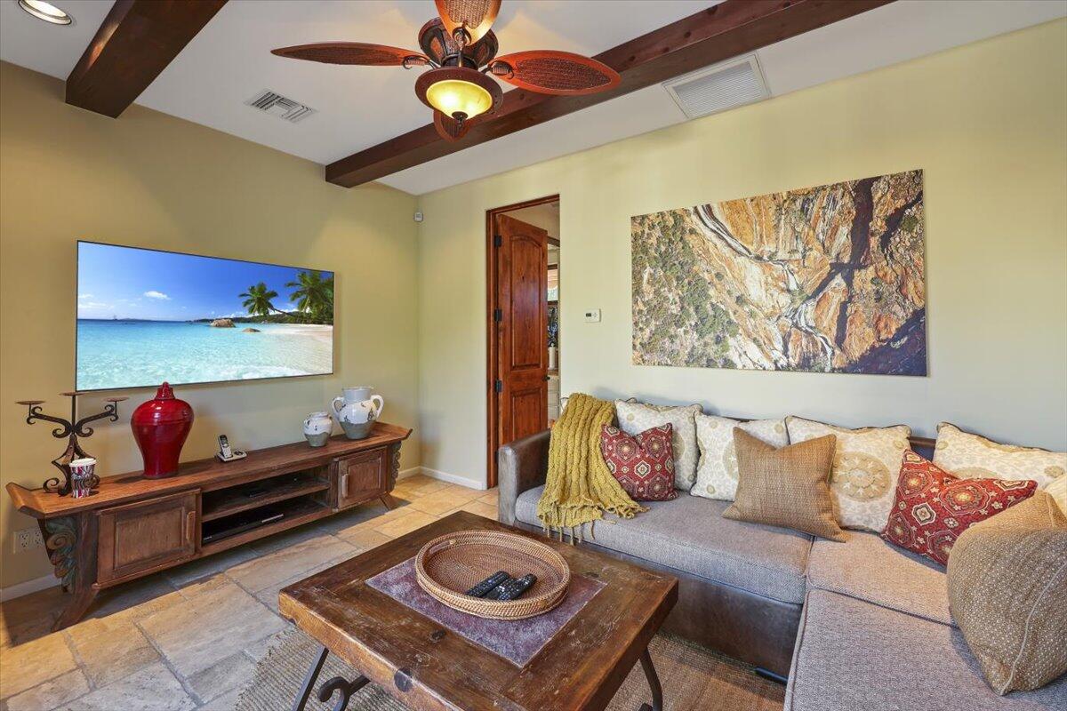 270 West Overlook Road Palm Springs, CA 92264 - Photo 33 of 44 a living room with furniture and a flat screen tv