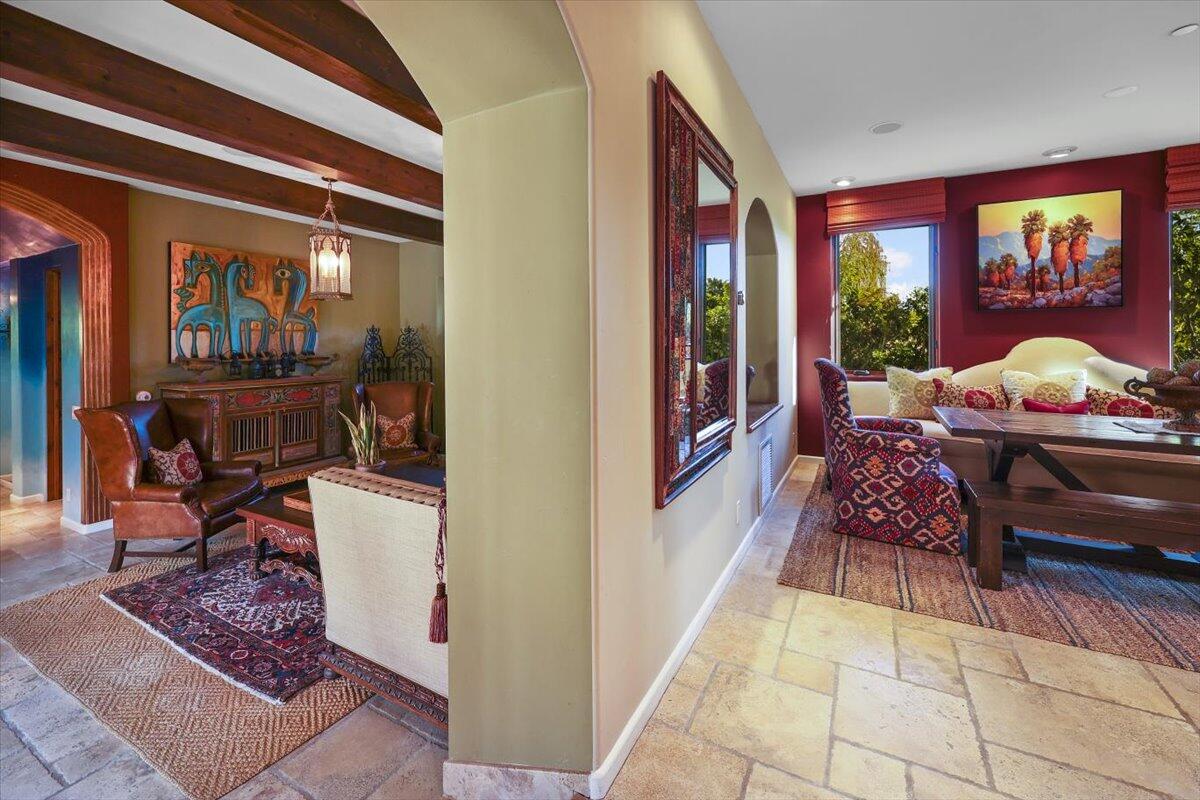 270 West Overlook Road Palm Springs, CA 92264 - Photo 6 of 44 a outdoor living space with furniture and a potted plant