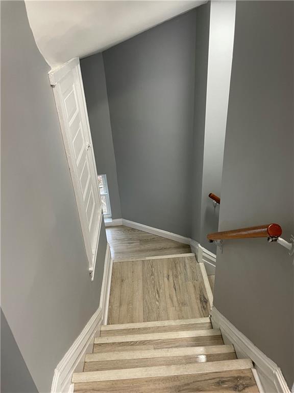 1232 Clairhaven Street Pittsburgh, PA 15205 - Photo 16 of 29 a view of staircase with white walls