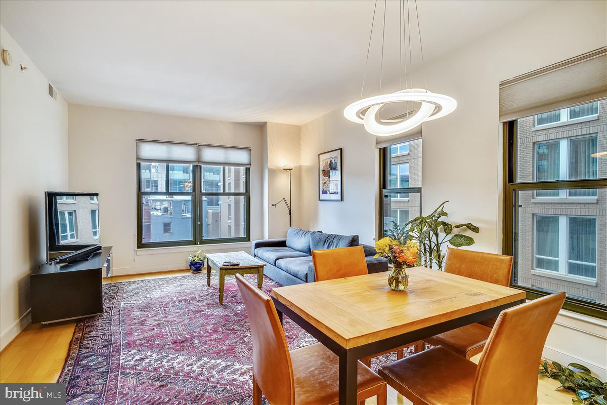 910 M Street Northwest, Unit 403 Washington, DC 20001 - Photo 11 of 36 Living and dining rooms