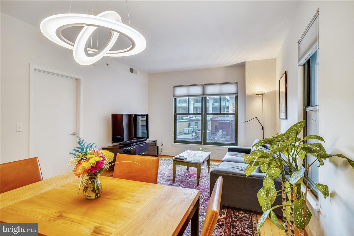 910 M Street Northwest, Unit 403 Washington, DC 20001 - Photo 12 of 36 Living and dining rooms