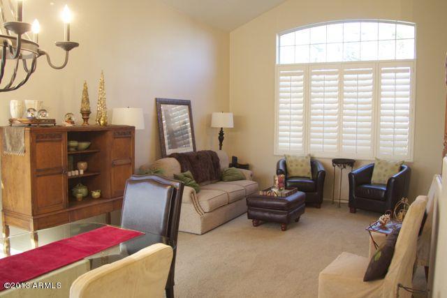 325 West Smoke Tree Road Gilbert, AZ 85233 - Photo 6 of 55 Plantation Shutters in Front Room