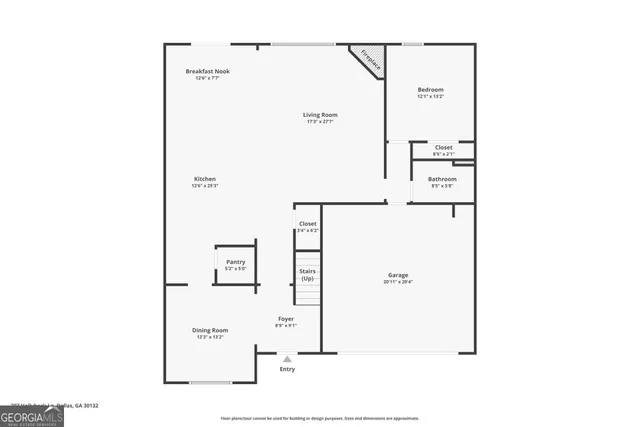 $2,625 | 207 Hollyhock Lane, Dallas, GA 30132