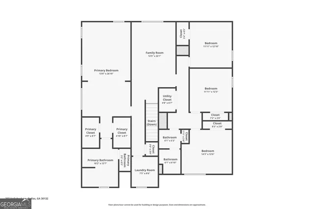 $2,625 | 207 Hollyhock Lane, Dallas, GA 30132