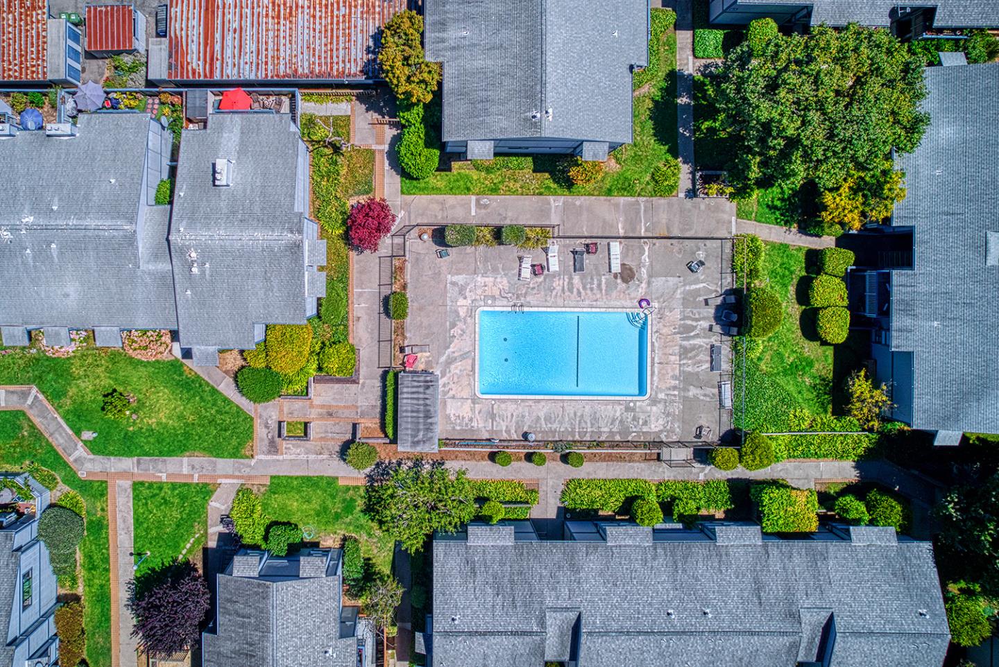 1925 46th Avenue, Unit 121 Capitola, CA 95010 - Photo 15 of 22 a aerial view of multiple house