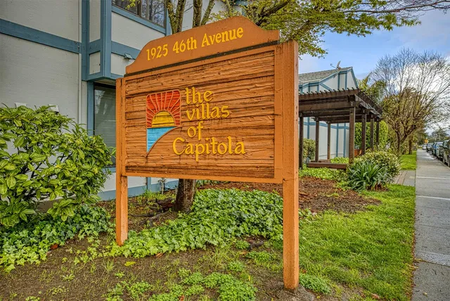 a sign on the side of a building