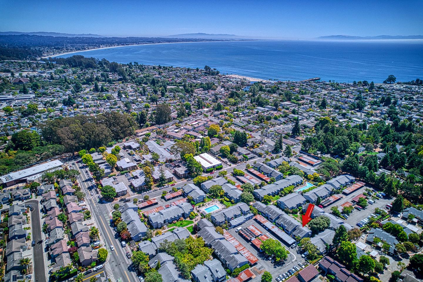 1925 46th Avenue, Unit 121 Capitola, CA 95010 - Photo 21 of 22 an aerial view of multiple house