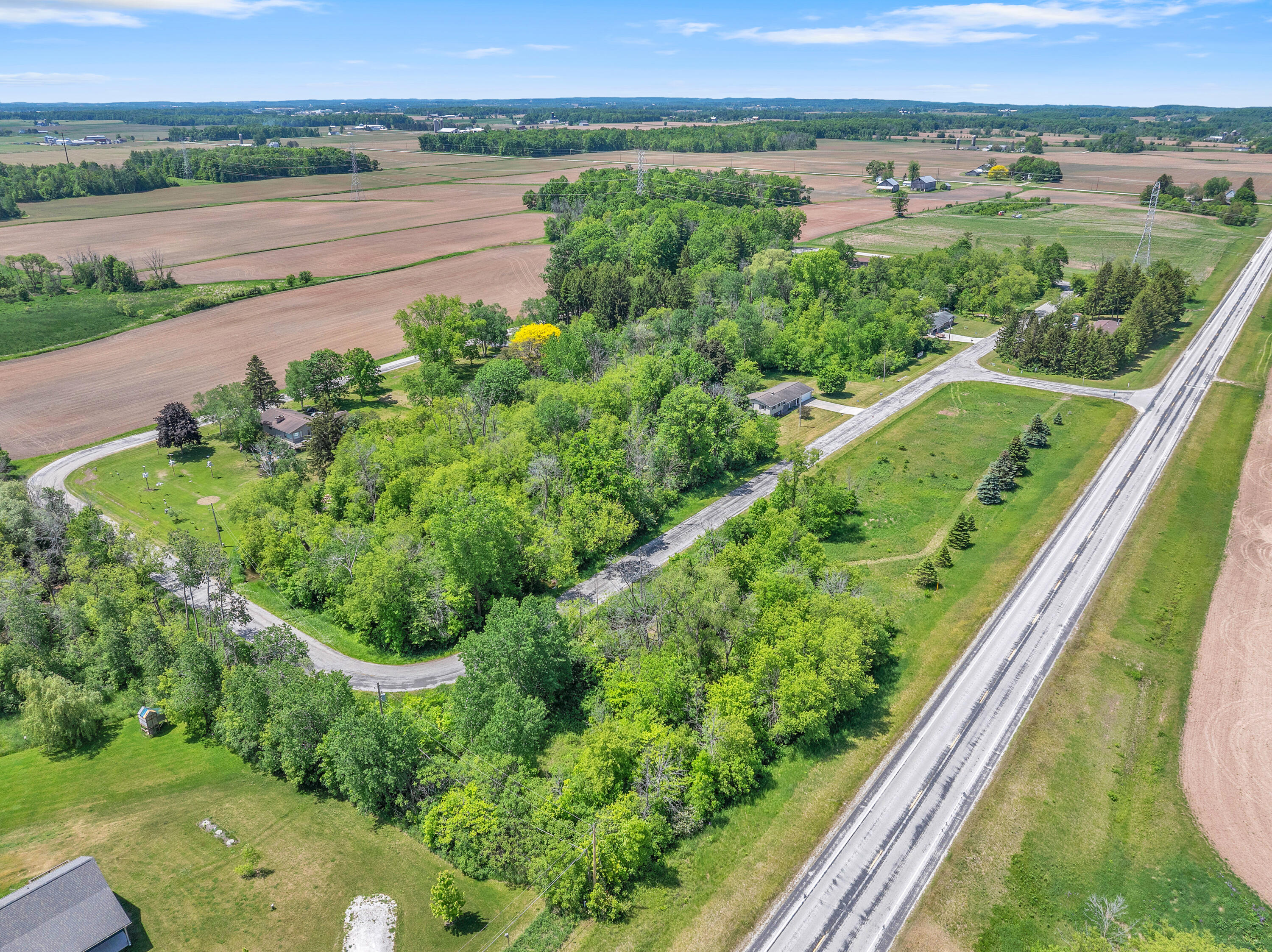 0 Hidden Brook Road Sheboygan Falls, WI 53085 - Photo 6 of 14 Aerial 3