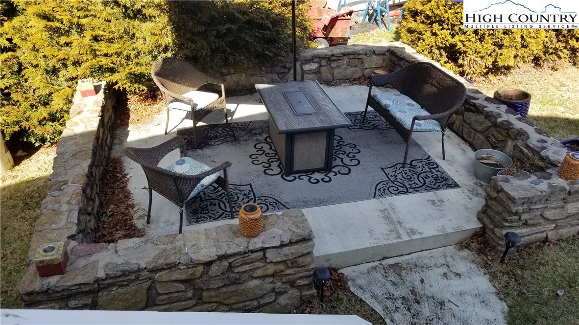 4202 Ridgeglen Road Sparta, NC 28675 - Photo 5 of 22 an aerial view of a house with outdoor seating