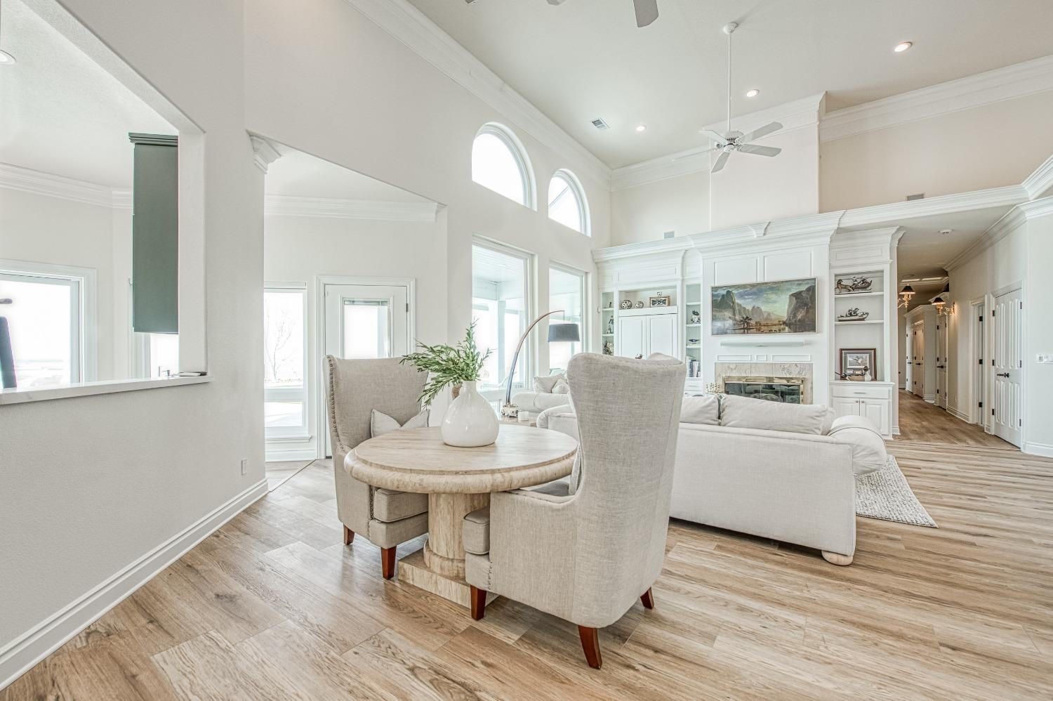 18300 Watts Valley Road Sanger, CA 93657 - Photo 12 of 78 a view of a dining room with furniture and wooden floor