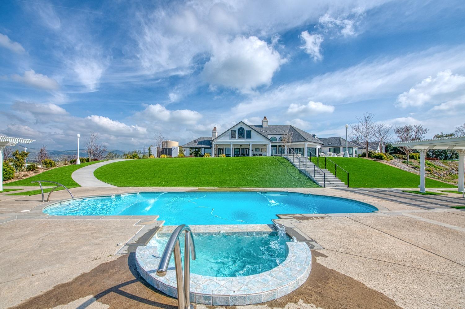 18300 Watts Valley Road Sanger, CA 93657 - Photo 5 of 78 a view of yard with swimming pool