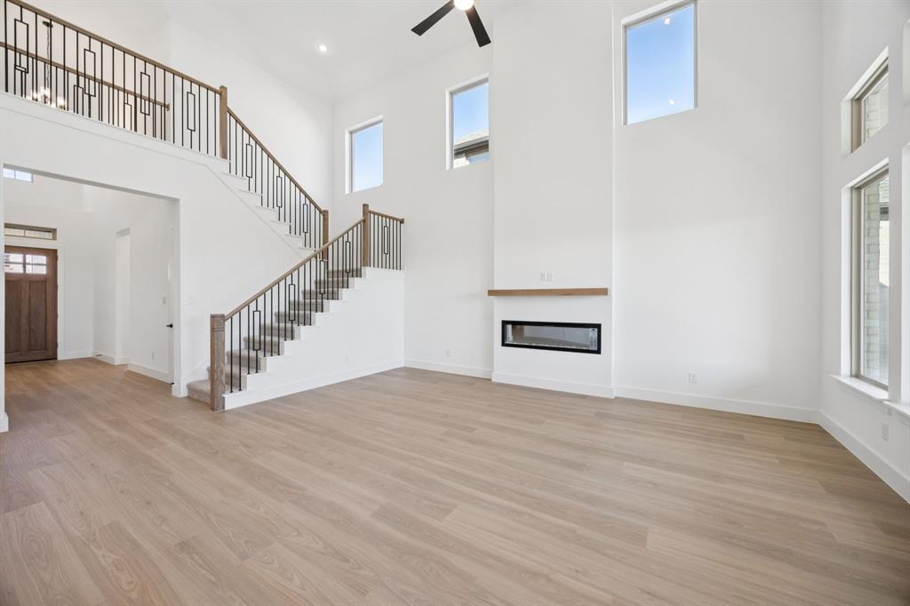 3412 Aldrich Road McKinney, TX 75071 - Photo 13 of 38 a view of an entryway with wooden floor