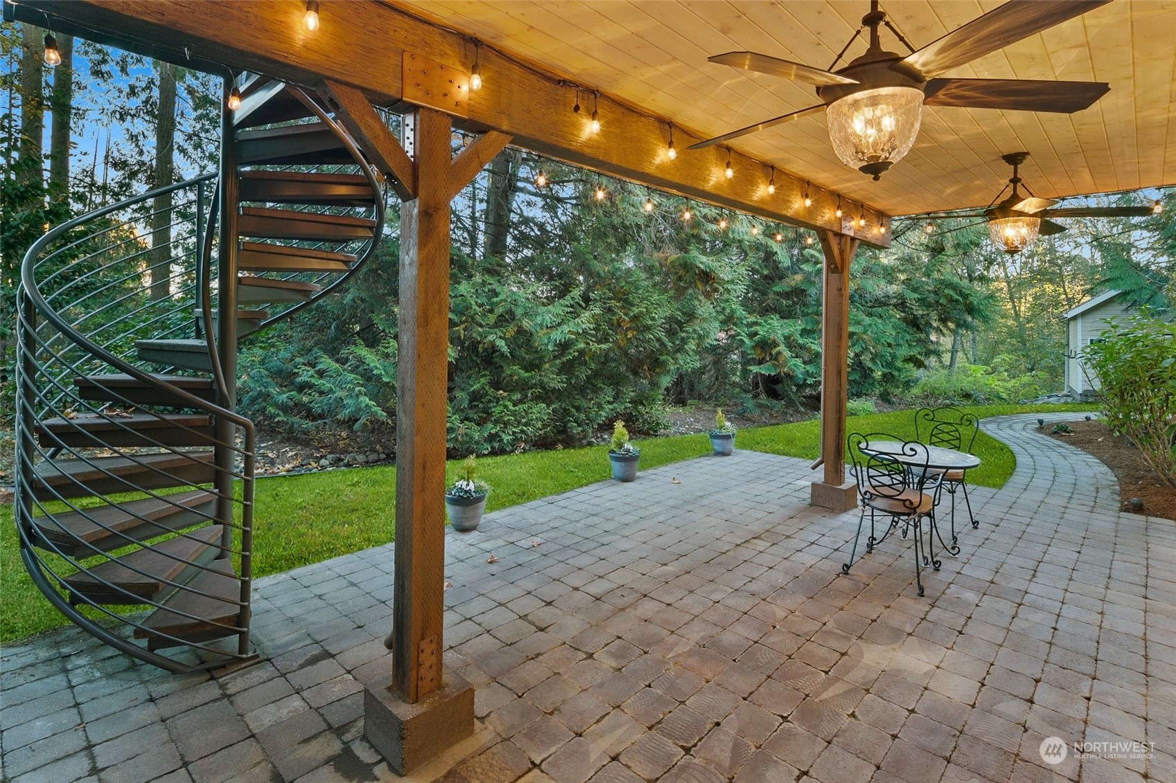 14704 Simonds Road Northeast Bothell, WA 98011 - Photo 35 of 40 a view of a porch with furniture