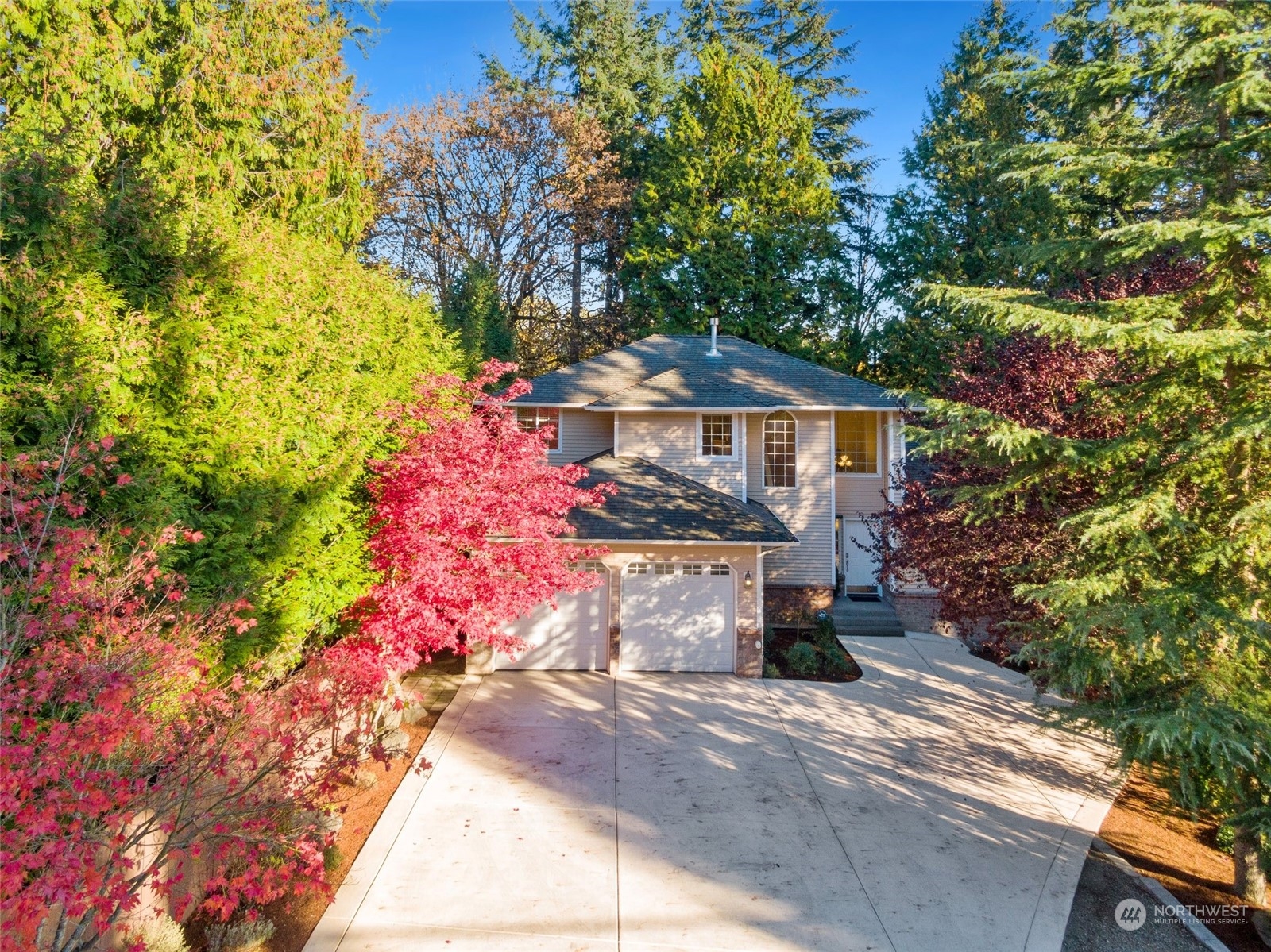 14704 Simonds Road Northeast Bothell, WA 98011 - Photo 37 of 40 a front view of a house with a yard