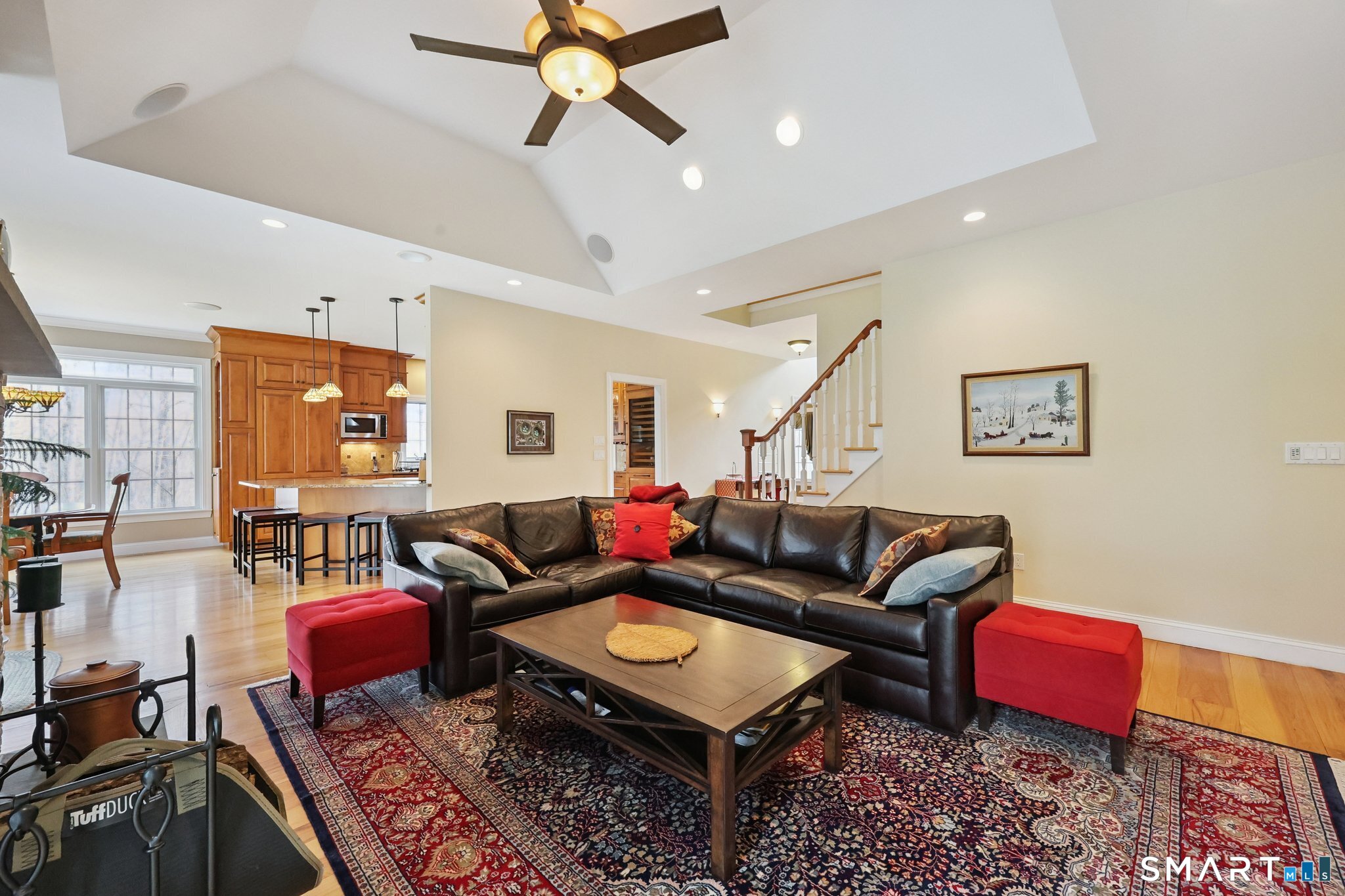 15 Mains Way Preston, CT 06365 - Photo 13 of 40 a living room with furniture and a wooden floor