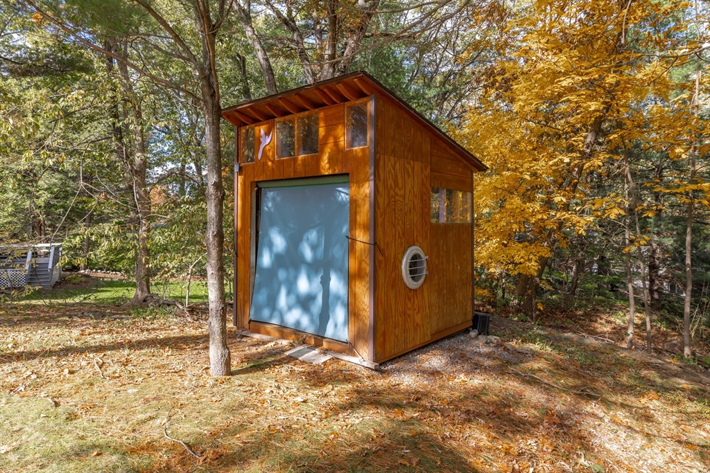134 Rangeley Road Brookline, MA 02467 - Photo 18 of 20 a view of a barn house with a large tree