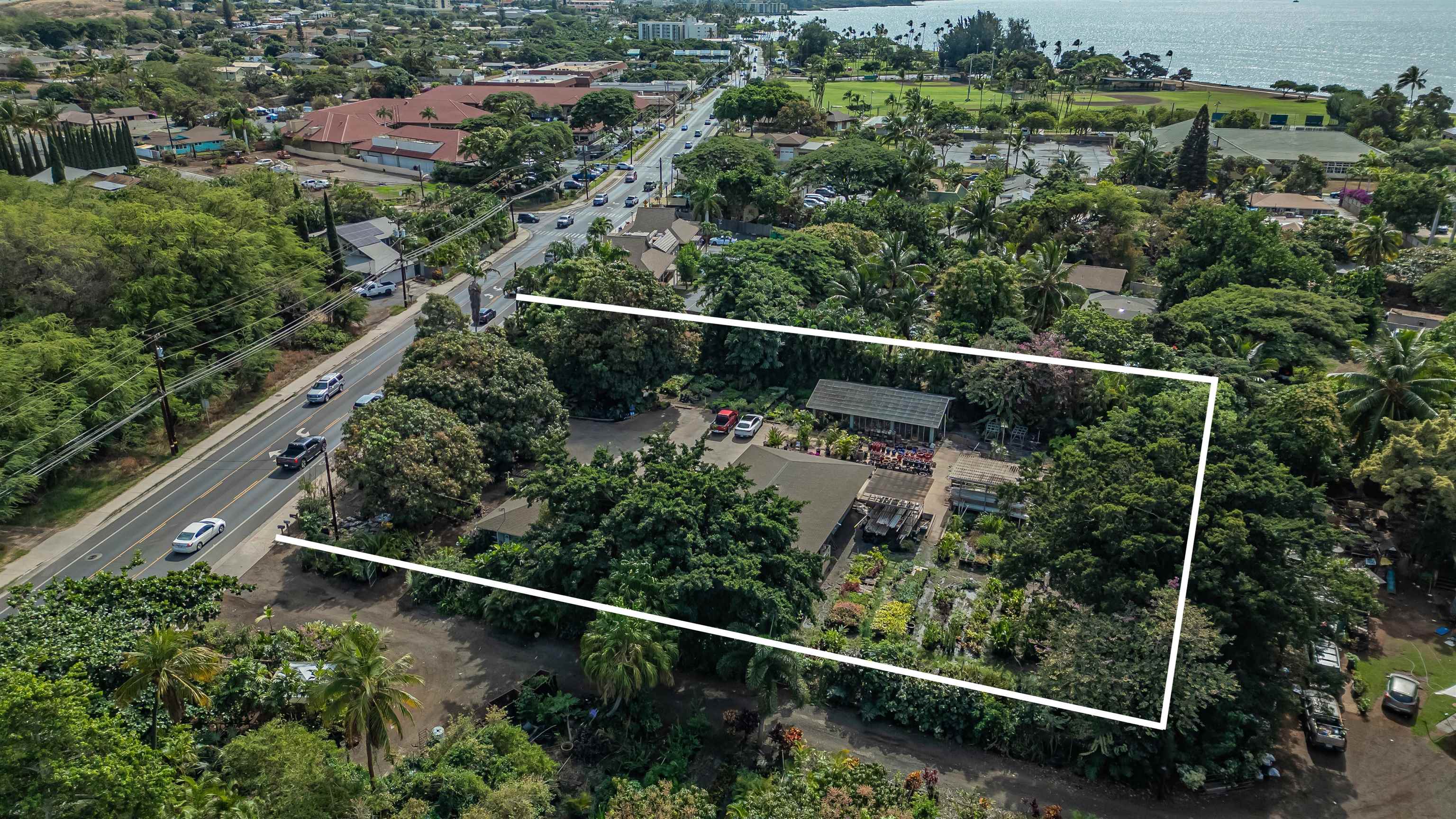1746 South Kihei Road Kihei, HI 96753 - Photo 13 of 35 an aerial view of a house with a yard