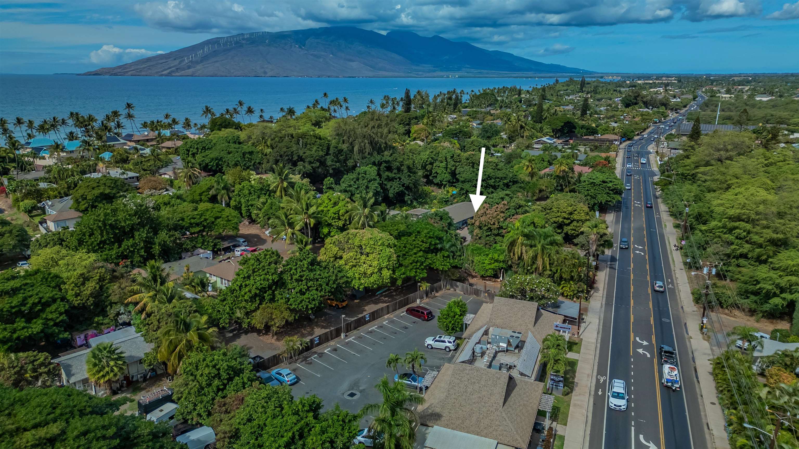 1746 South Kihei Road Kihei, HI 96753 - Photo 6 of 35 an aerial view of a house with a yard