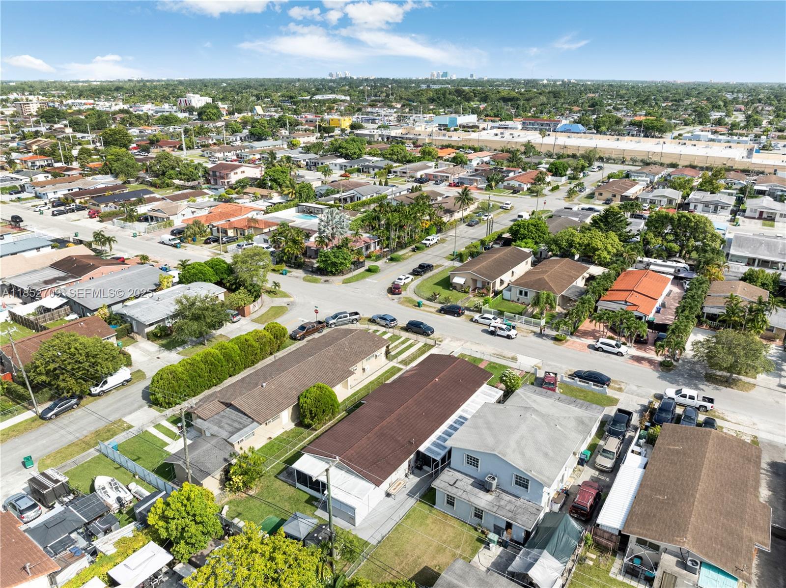 9311 Southwest 37th Street Miami, FL 33165 - Photo 35 of 39 an aerial view of residential houses with outdoor space