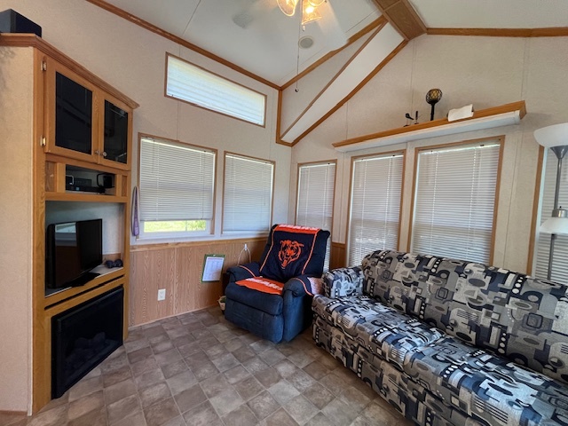 2795 East 28th Road Marseilles, IL 61341 - Photo 12 of 65 a living room with furniture fireplace and flat screen tv