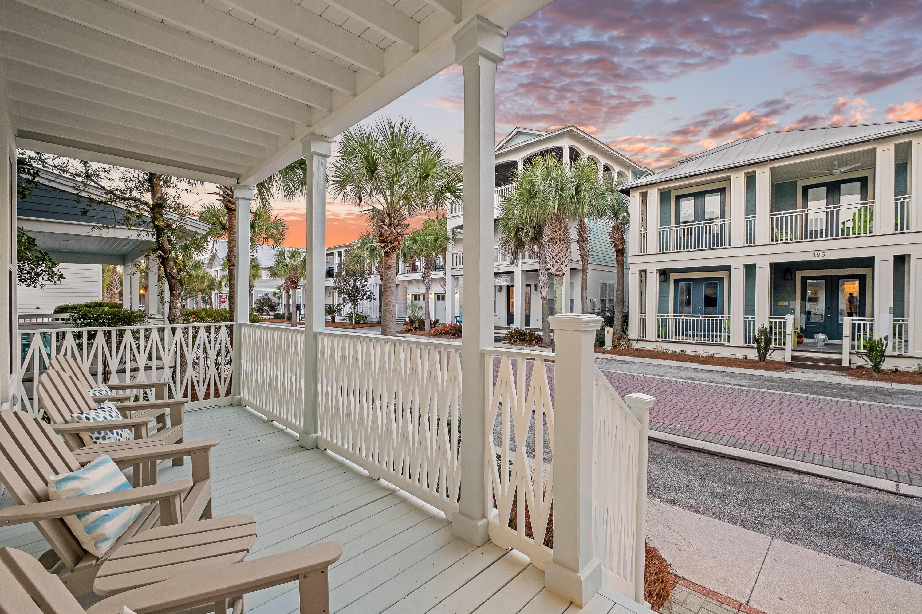 190 Seacrest Beach Boulevard West Seacrest, FL 32461 - Photo 2 of 37 a front view of a house with a porch