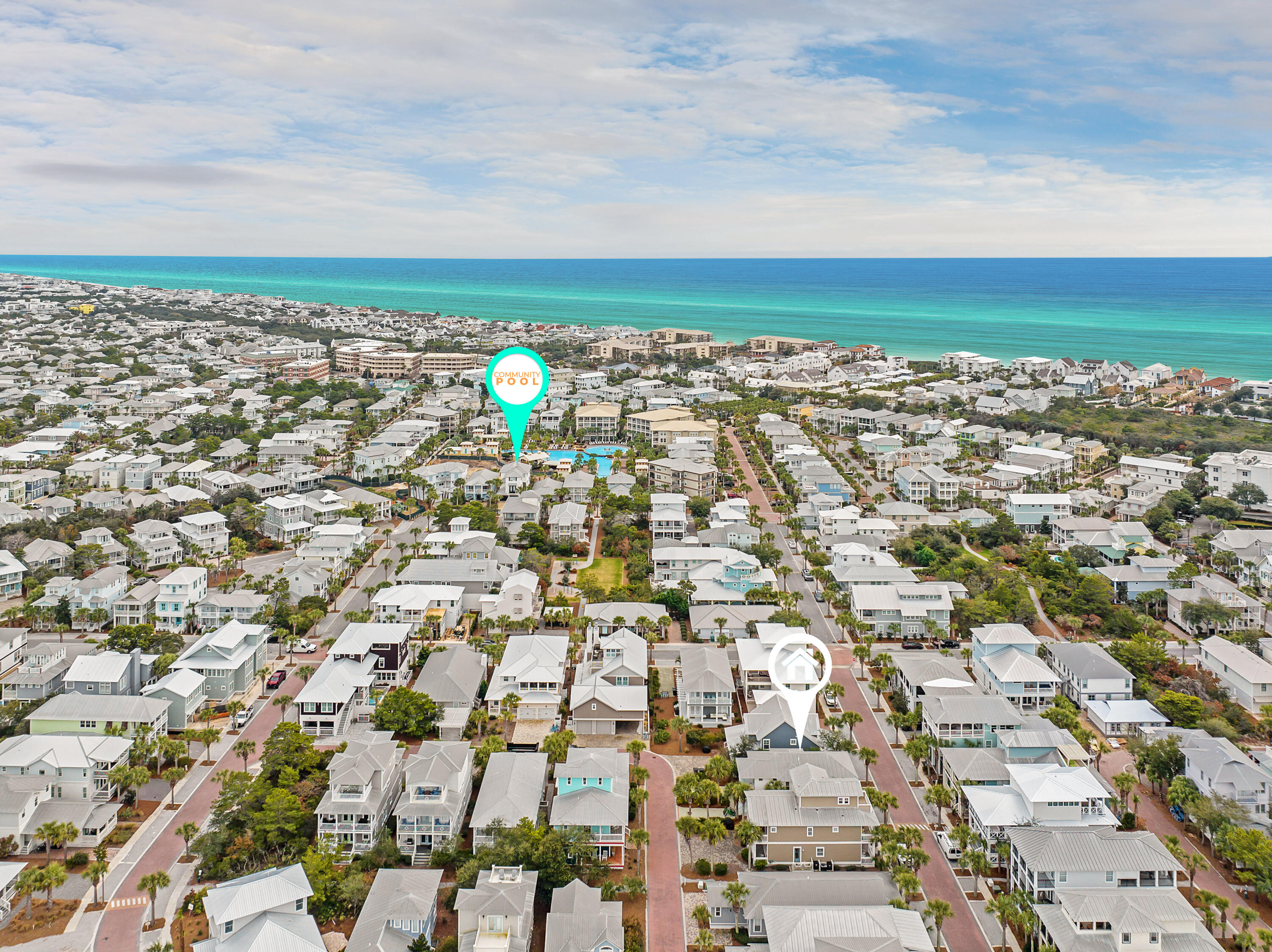 190 Seacrest Beach Boulevard West Seacrest, FL 32461 - Photo 31 of 37 an aerial view of a city
