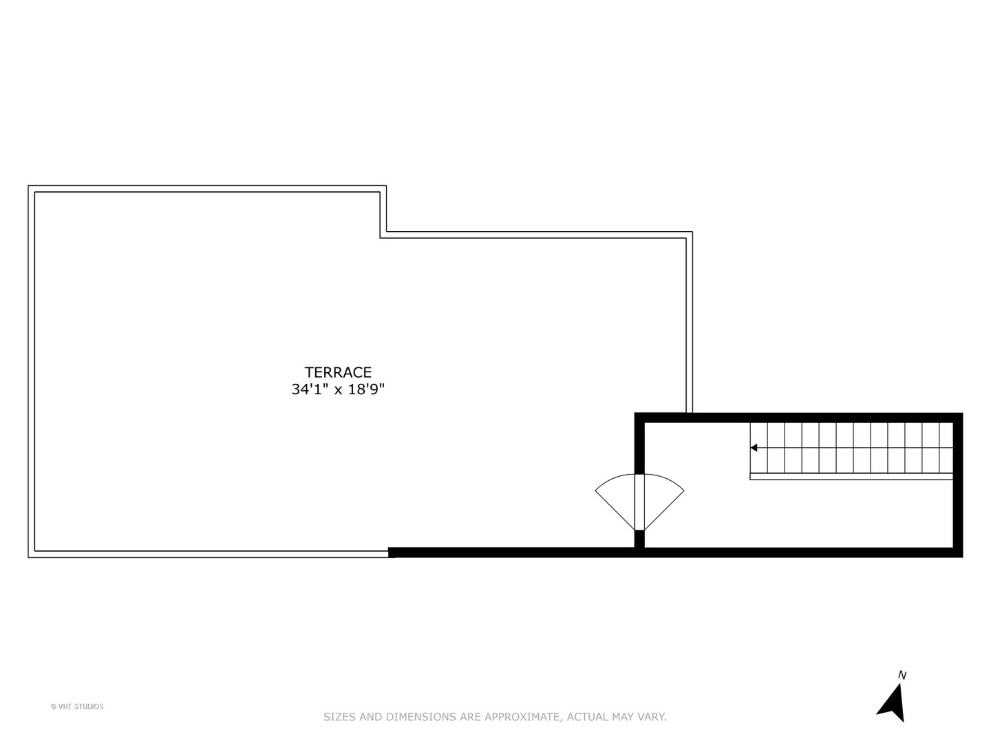 1508 North Sedgwick Street, Unit 5N Chicago, IL 60610 - Photo 20 of 20 a picture of a black and white wall