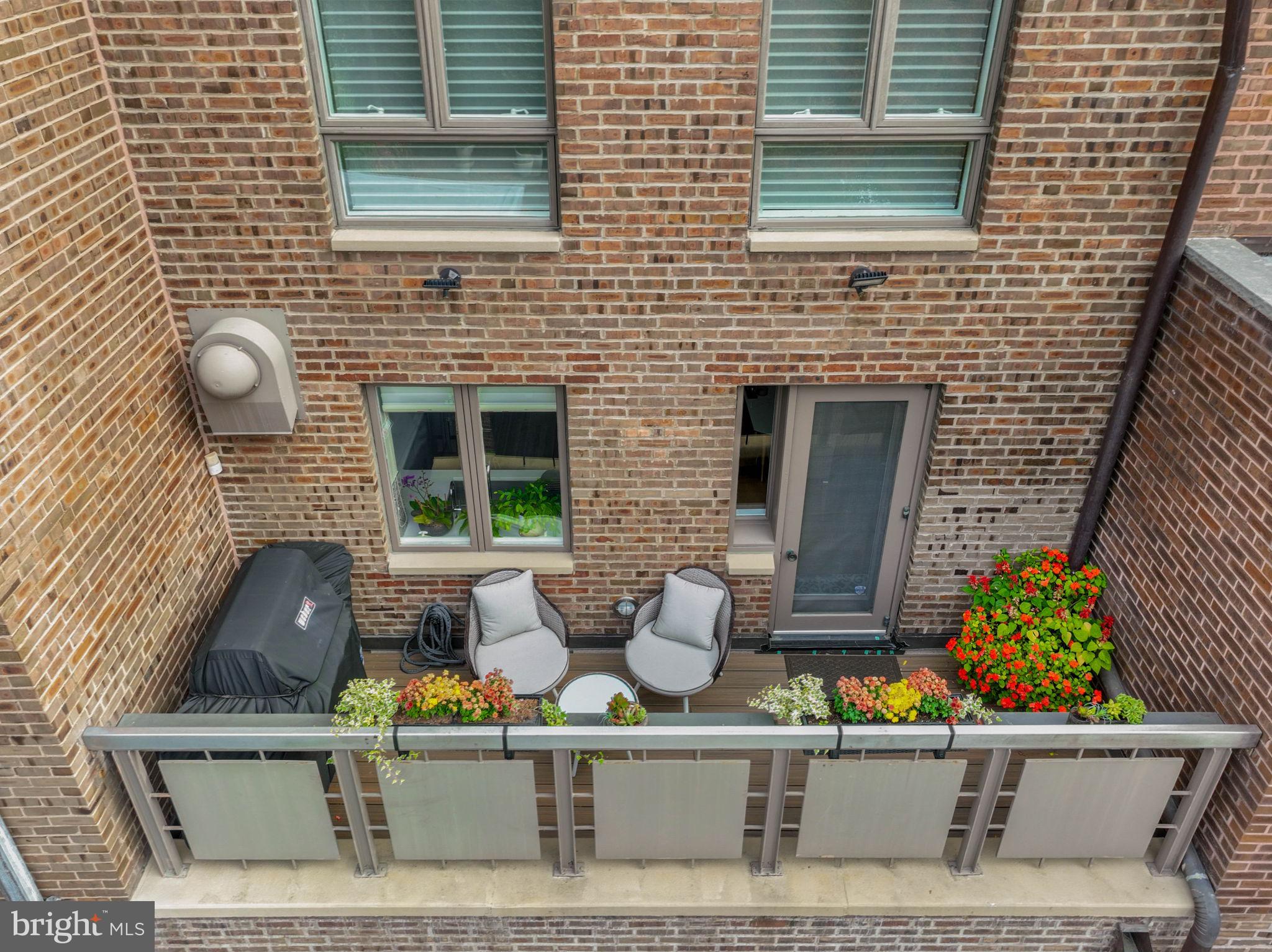 254 South 3rd Street Philadelphia, PA 19106 - Photo 61 of 73 a view of brick house with outdoor seating