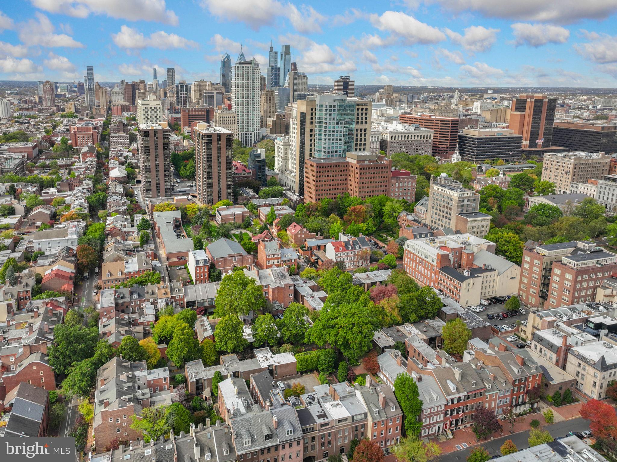 254 South 3rd Street Philadelphia, PA 19106 - Photo 64 of 73 a view of a city with tall buildings